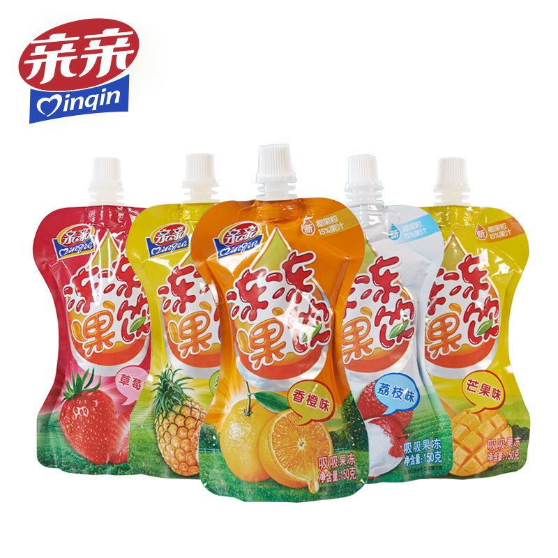 拍10件，亲亲吸吸果冻150g*10支