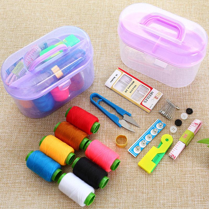 居家必备百宝箱针线盒46件套装