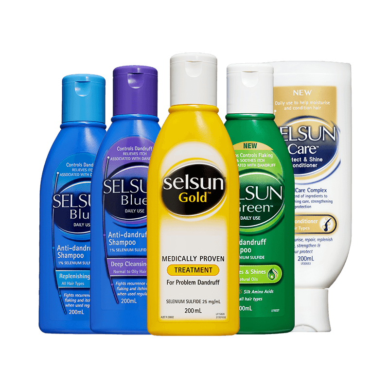 selsun无硅油去屑洗发水