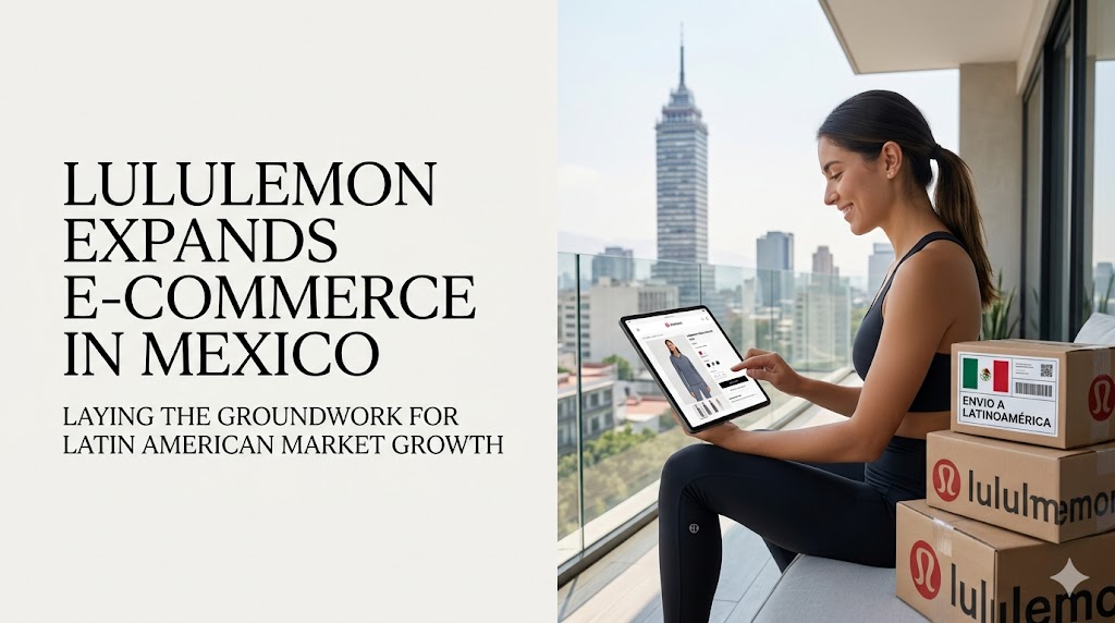 Lululemon expanding retail and e-commerce into the Mexican market