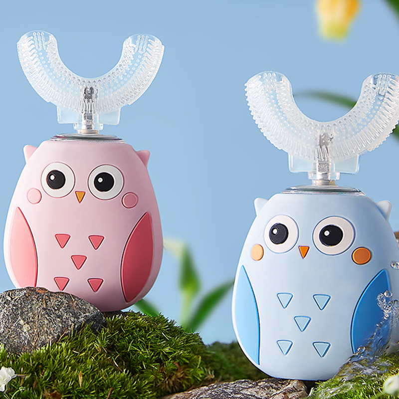 可优比儿童电动牙刷u型自动u形