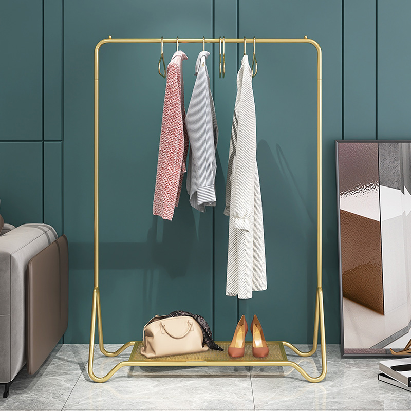 晾衣架落地卧室简易衣架家用