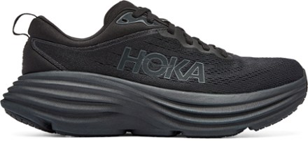 HOKA Bondi 8 女士跑鞋 Black/Black 9.5