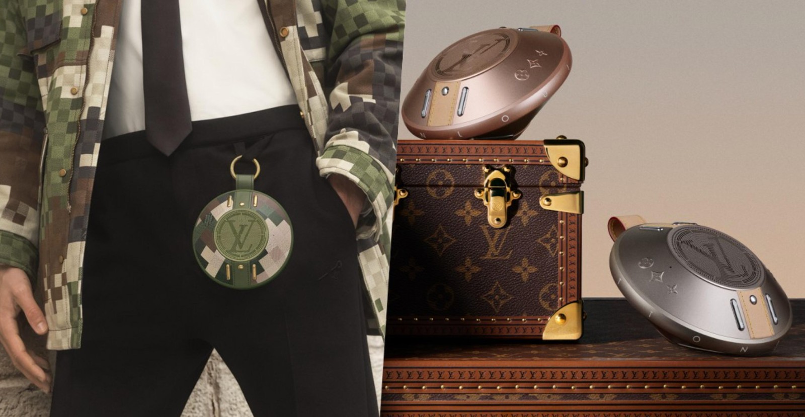 Louis Vuitton 飞碟蓝牙喇叭再次降落！LV Nanogram Speaker 扬声器能放音乐