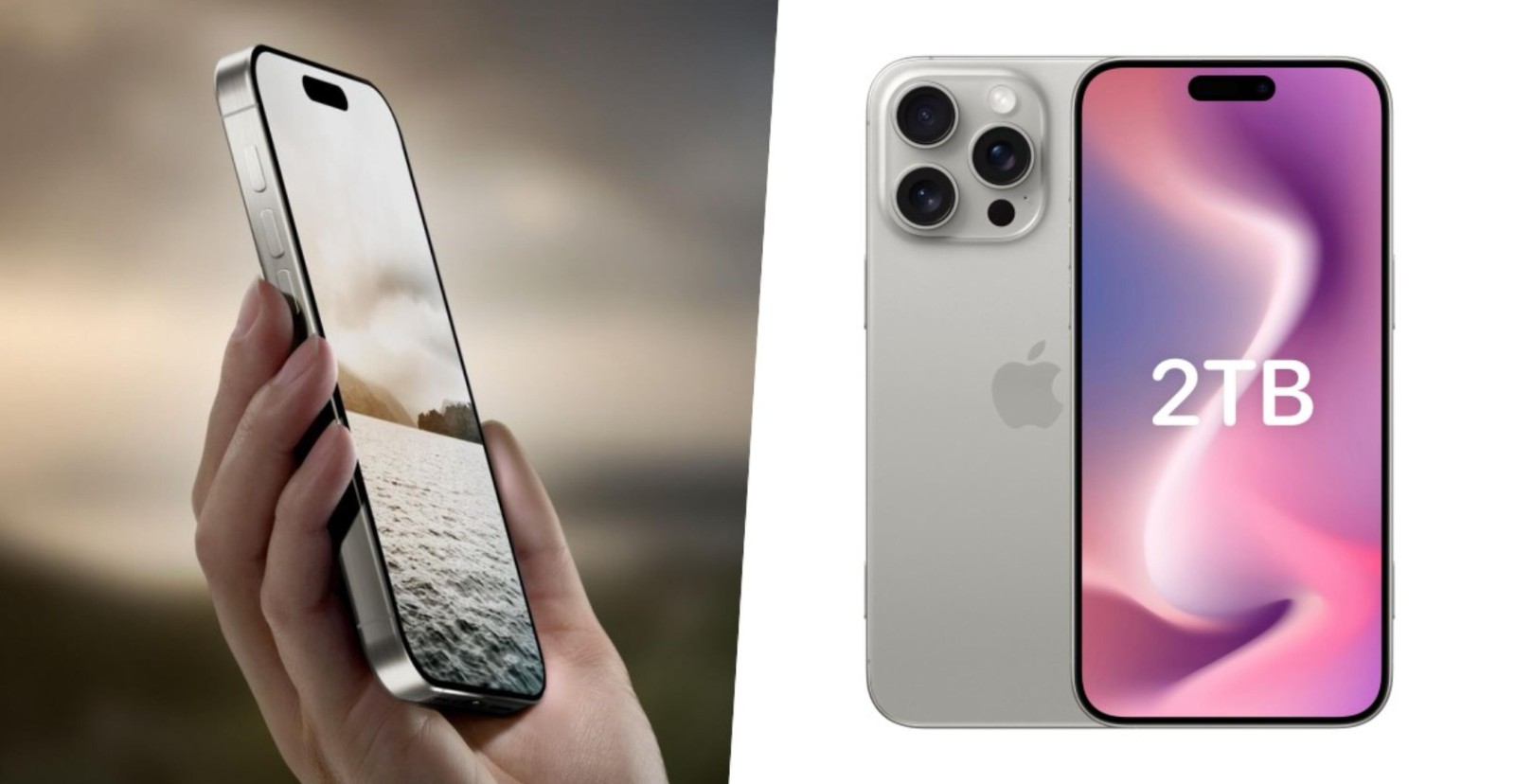 传苹果 iPhone 16 Pro 最大储存空间有 2TB