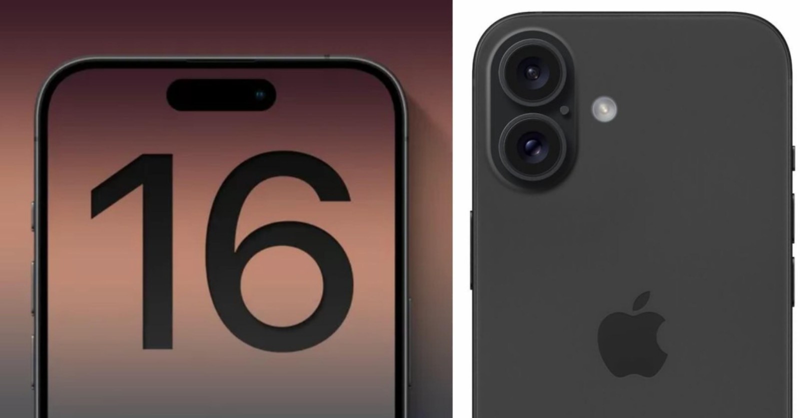 iPhone 16 设计图流出！双镜头模组改回垂直排列