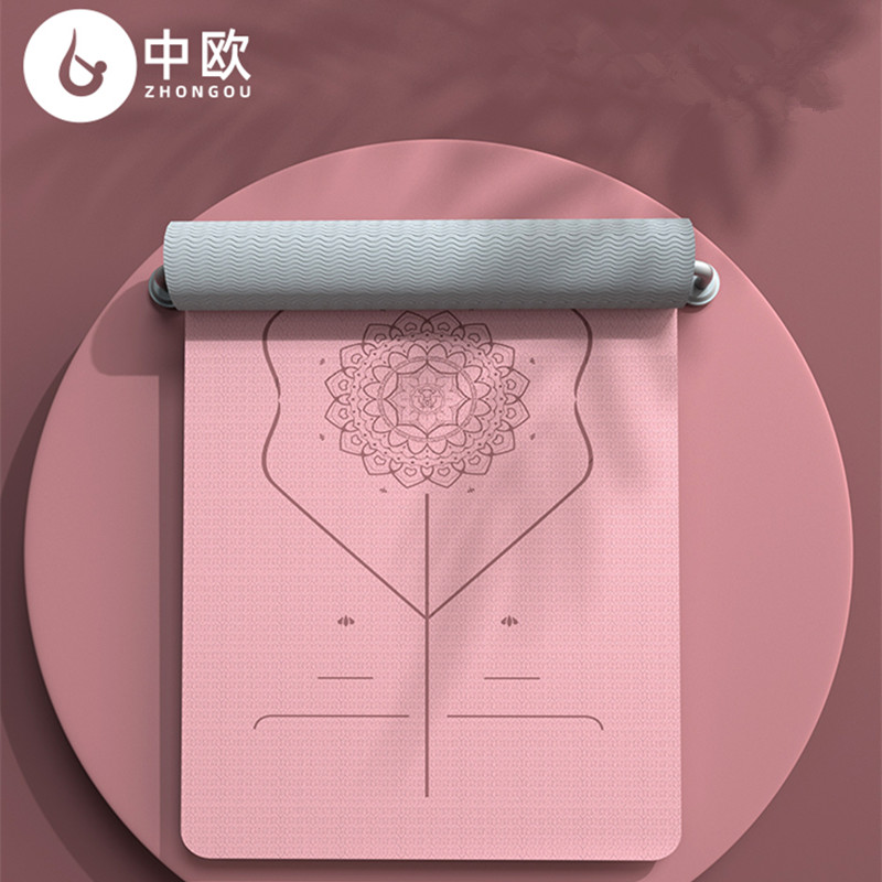 买一发三！中欧TPE大号瑜伽垫舞蹈健身垫