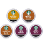 Starbucks 星巴克 K-Cup咖啡胶囊 黄金烘焙, 中度烘焙 & 重度烘焙混合装 — 40个 (1件)