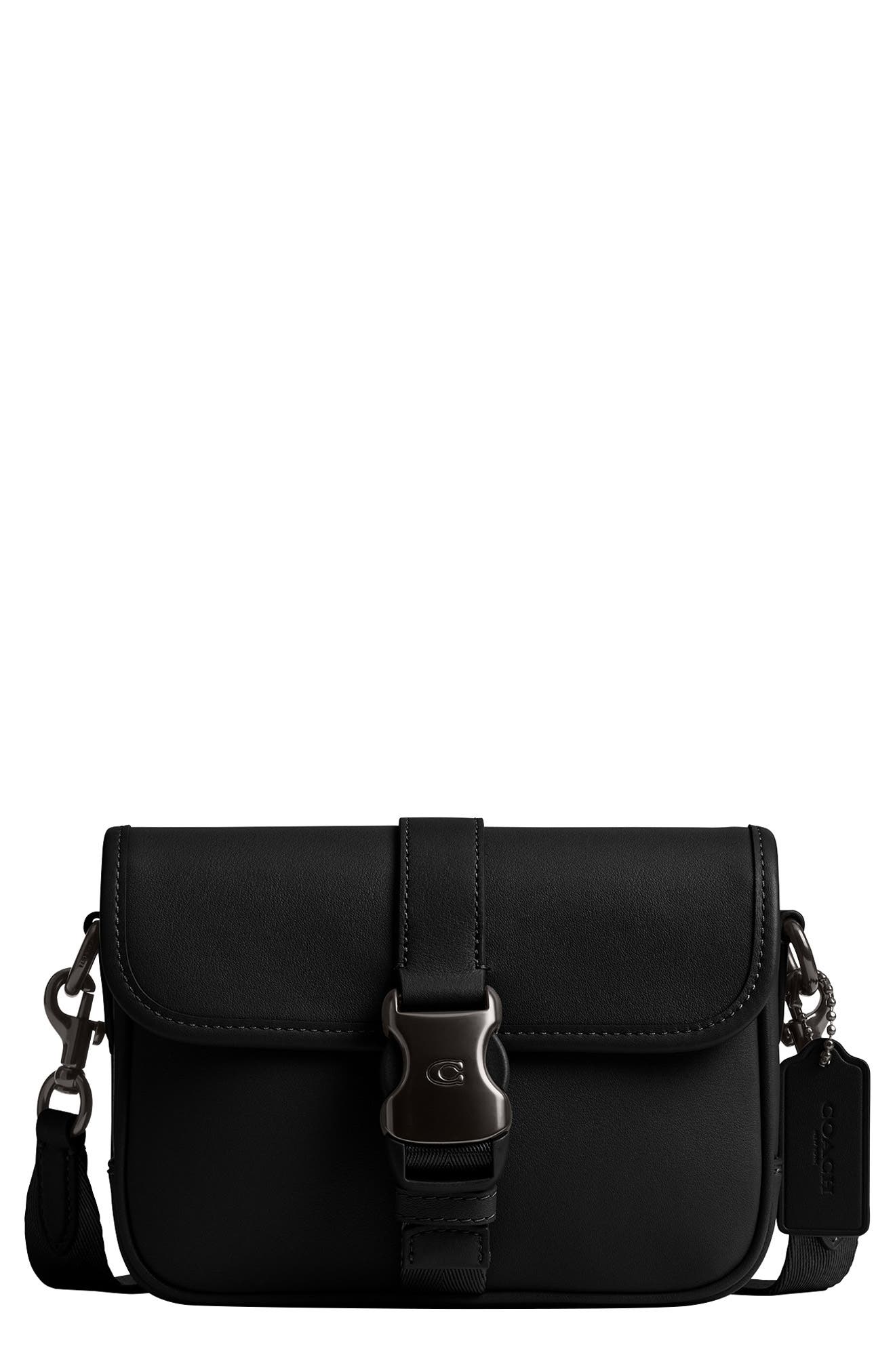COACH League Leather Crossbody Bag