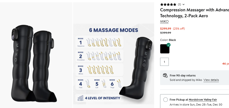 Miko Foot Massager Discount