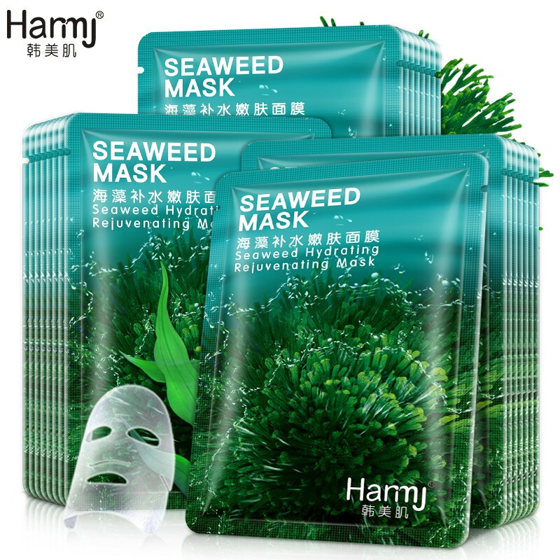 韩美肌（Hanmeiji）海藻面膜泰国进口原料玻尿酸 30片装