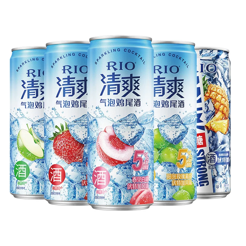 20.4元包邮！RIO锐澳强爽5罐