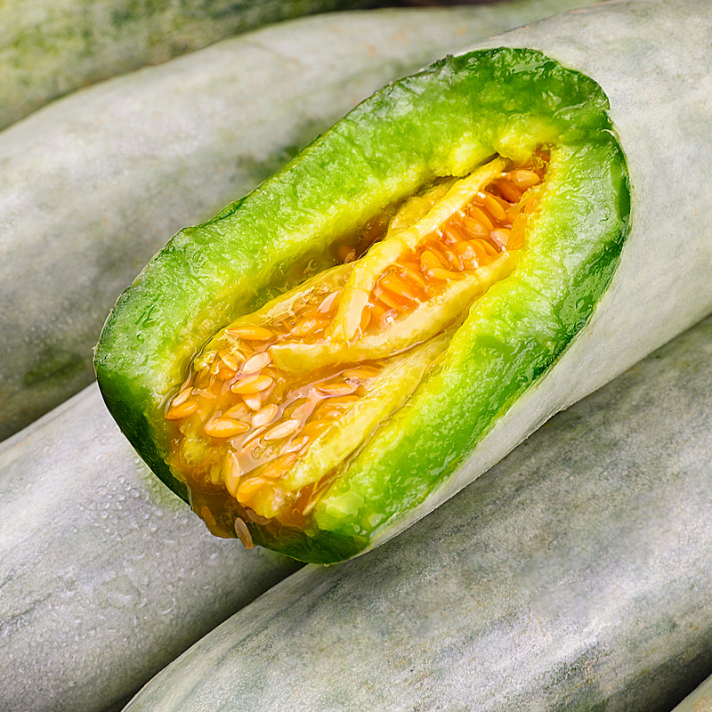 山东羊角蜜甜瓜水果新鲜应当季整箱5斤包邮