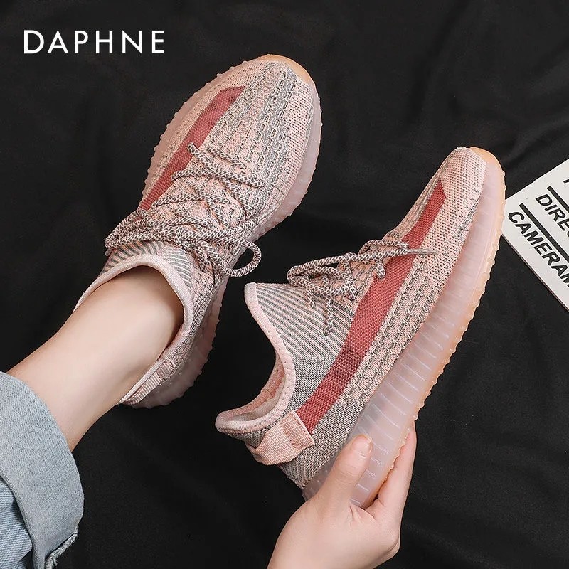 【JD旗舰店】达芙妮（DAPHNE） 椰子鞋 新款跑步鞋