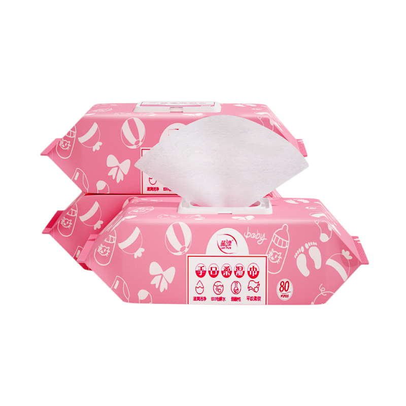 部分人0元~蓝漂湿纸巾一包80抽