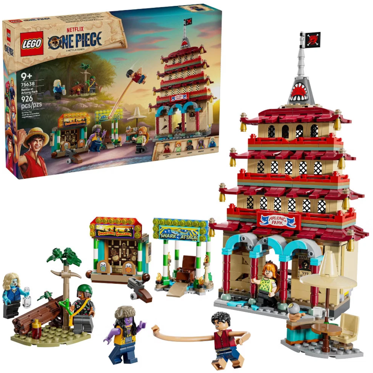 LEGO 航海王 恶龙乐园之战 75638 积木玩具