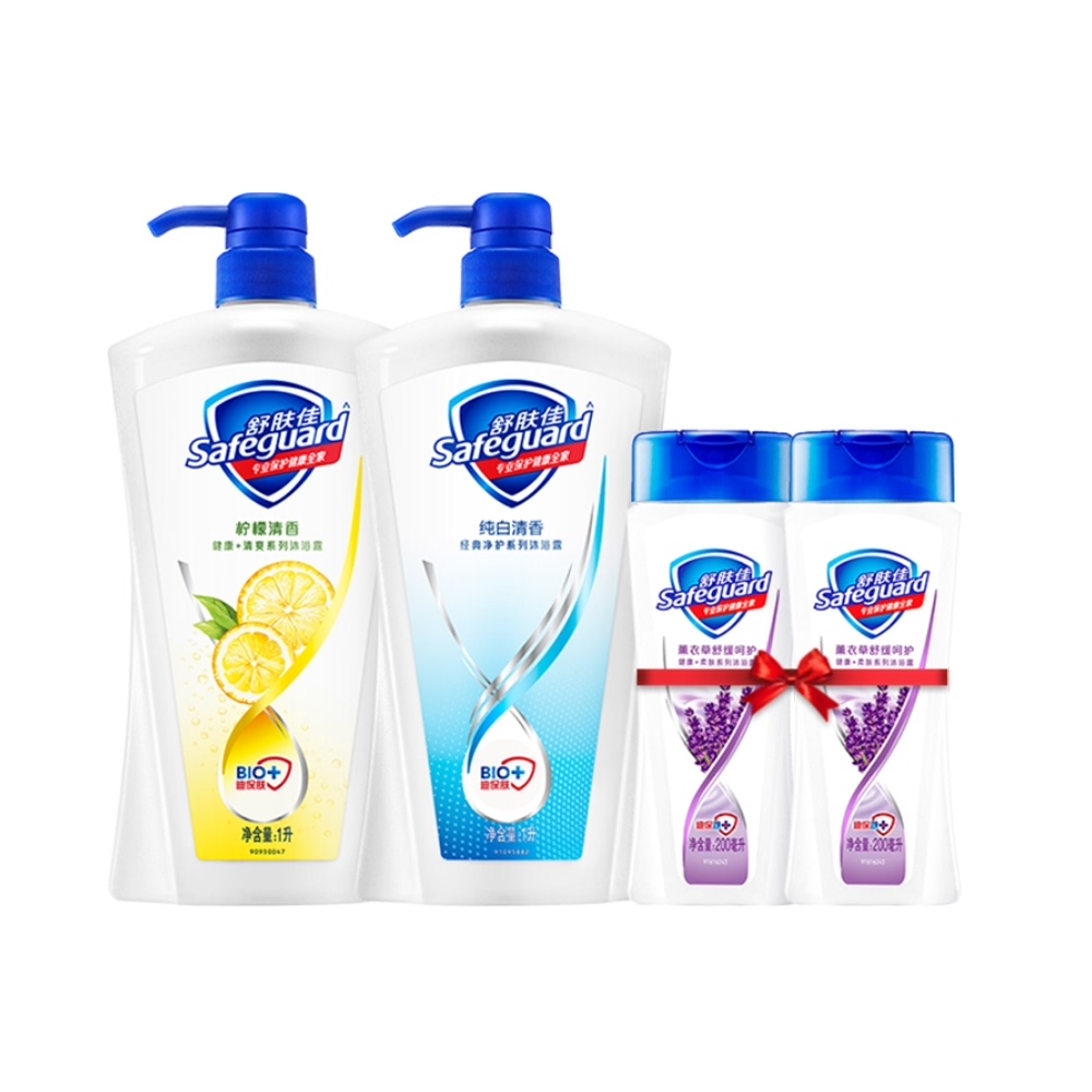 返28猫卡！舒肤佳沐浴露纯白柠檬2.4L