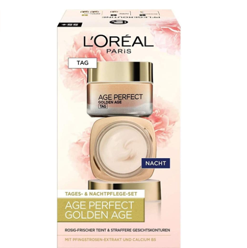 L'Oreal Paris 巴黎欧莱雅 Perfect Golden Age 日夜面部护理套装