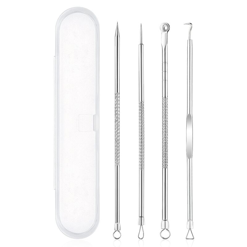 可签到！脸部美容专业黑头粉刺针