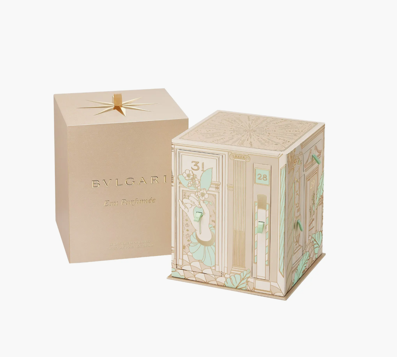 Bvlgari Advent Calendar 2026 - 7-Day Post-Christmas Fragrance Gift Set featuring Eau Parfumée
