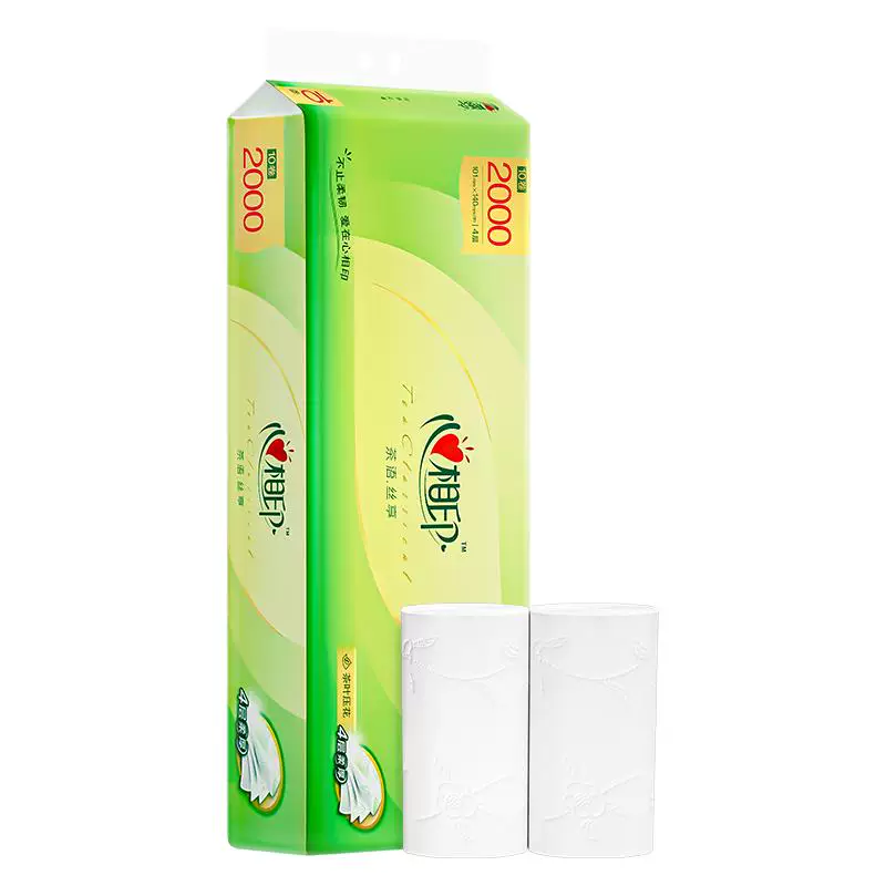 18元！心相印卷纸200克10卷4斤