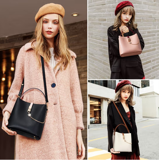 【520礼物】129元包邮！欧时纳 韩版手提包斜挎包