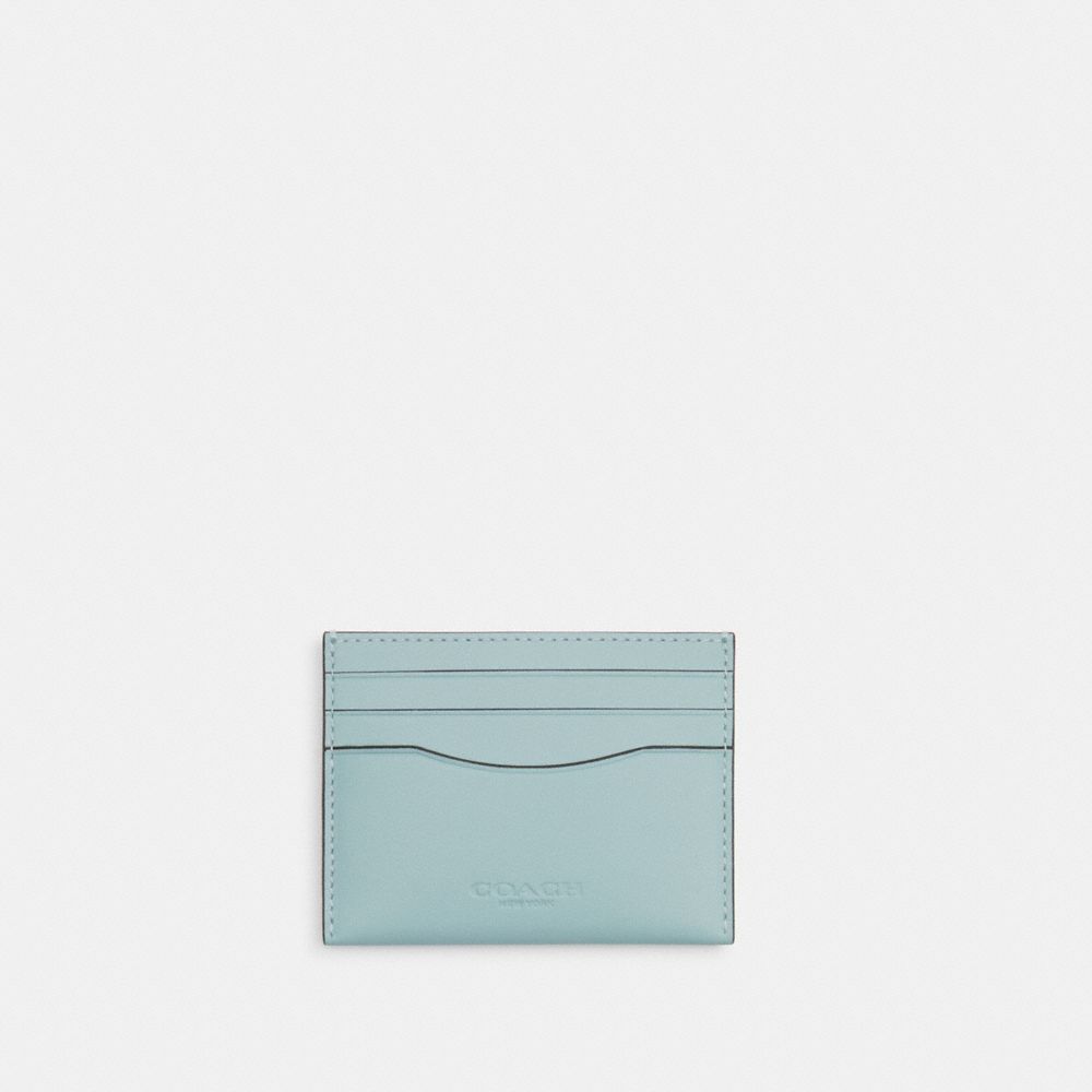 coach slim id card case C9997-LBL