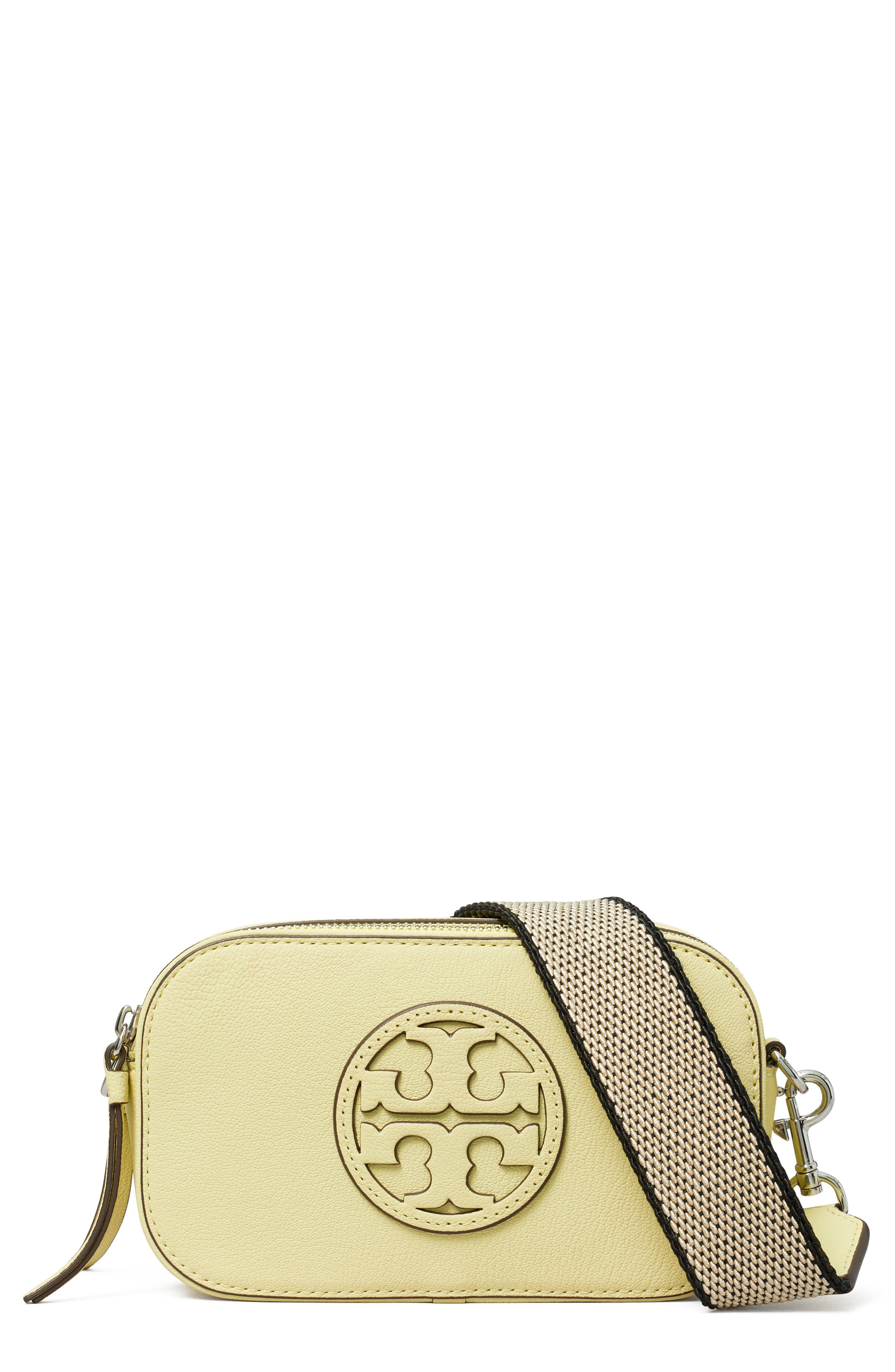 Tory Burch Miller Matte Mini Leather Crossbody Bag