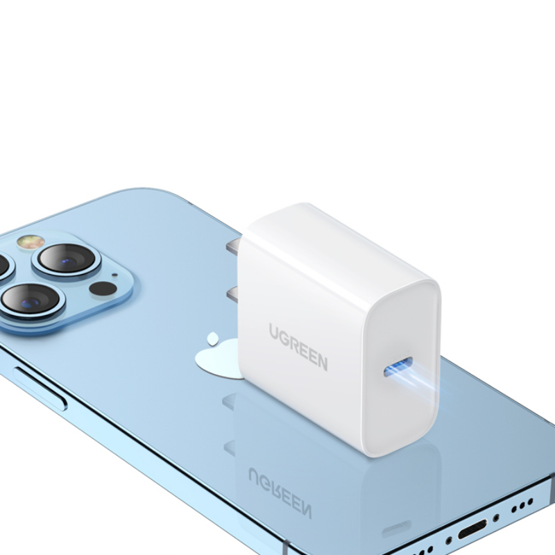 绿联iPhone充电器头pd快充头