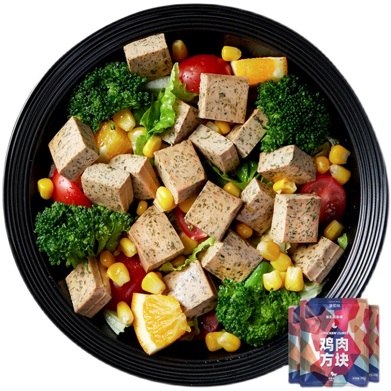 【低脂肪高蛋白！】玉米味鸡肉方块8包