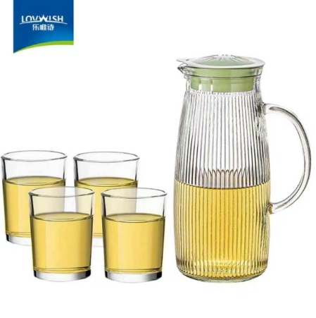 乐唯诗冷水壶800ml+杯4个套装到手价7.4元