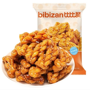 比比赞小麻花208g到手仅需3.9元