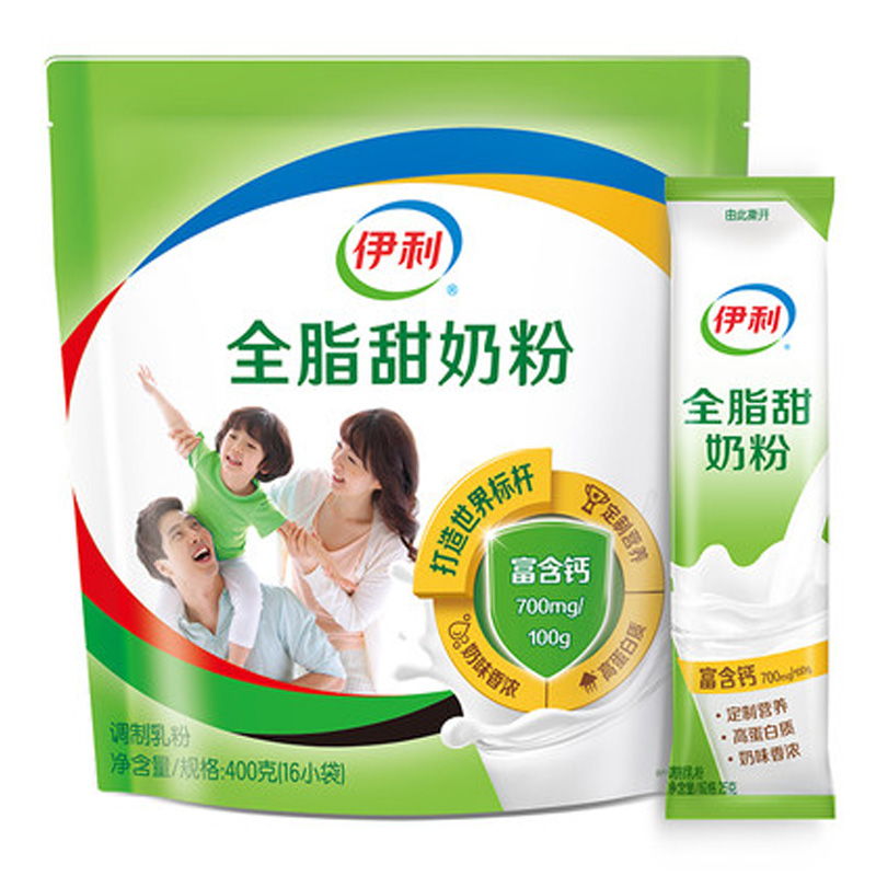 伊利女士大学生营养全脂甜400g*1袋