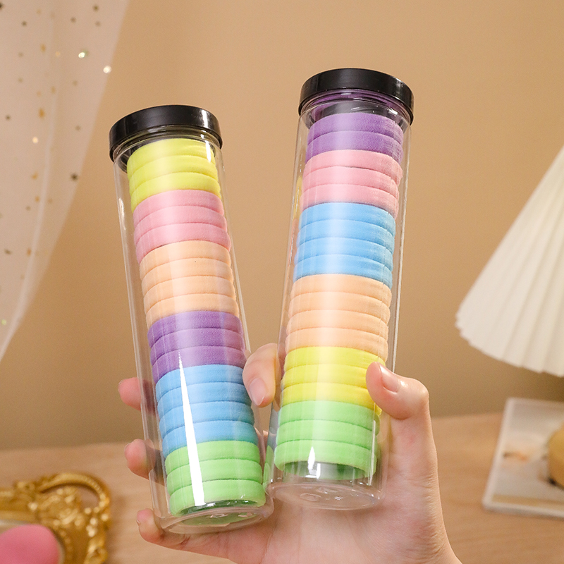 可签到【30根装】加粗高弹力发绳发圈