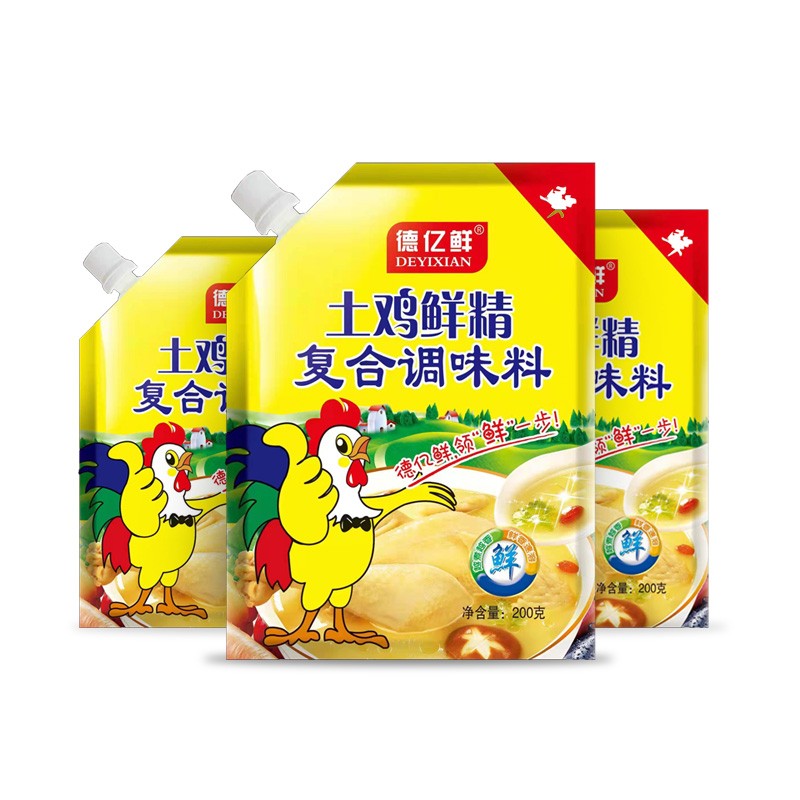 厨屿 土鲜鸡精200g*3袋 鸡精*3