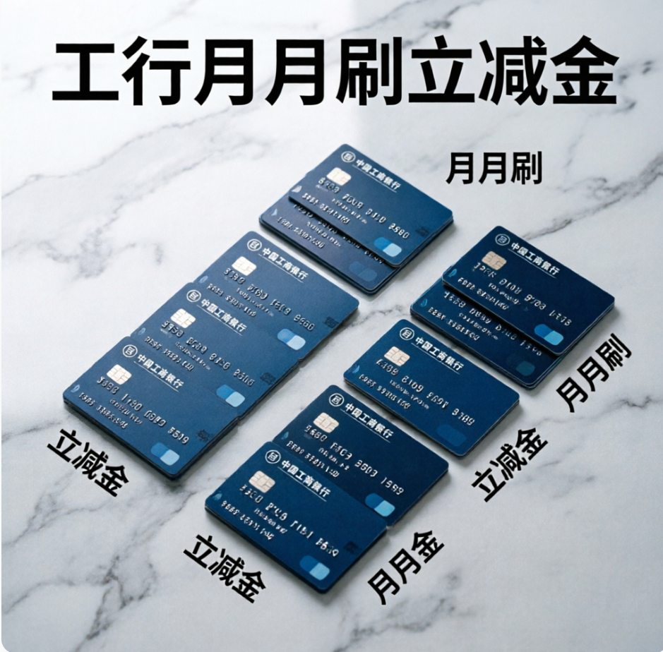 工行月月刷立减金：8个微信立减码限时领