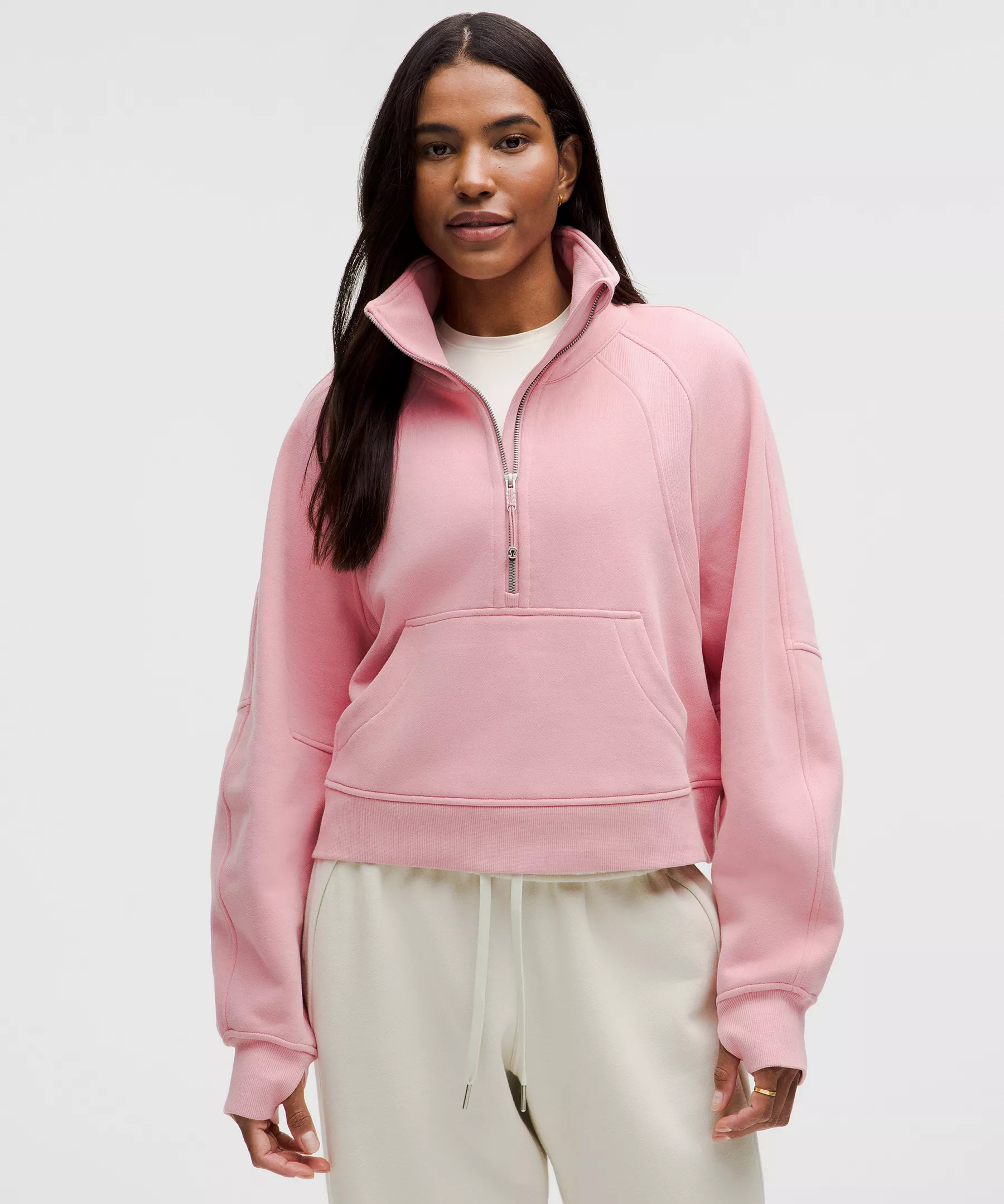 Lululemon Scuba Oversized Funnel-Neck Half Zip