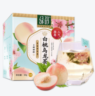 18.8元包邮！绿码花果茶茶包组合4盒40包