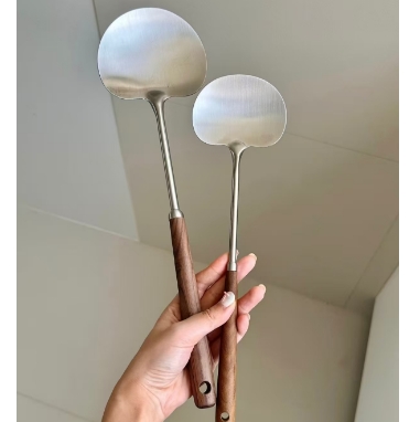 8.9元！不锈钢蘑菇锅铲2把