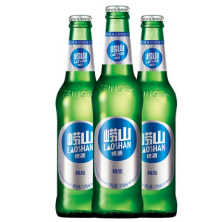 40元包邮！崂山啤酒 经典小瓶装 316mL*24瓶/箱