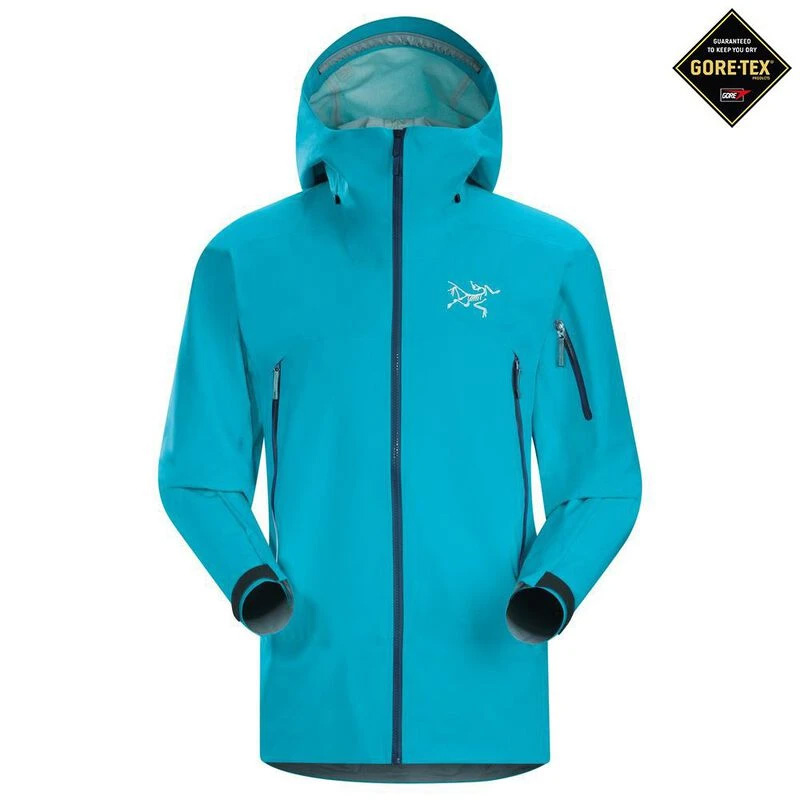 Arc'teryx Sabre 始祖鸟男士冲锋衣BLUE TETRA脂鲤蓝 S码