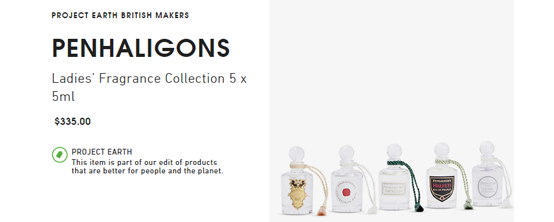 Penhaligon S 潘海利根女士mini香水套盒5 5ml 直邮港澳335港币 约293元 拔草哦