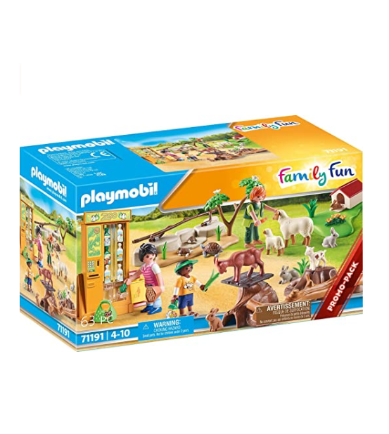 Playmobil 摩比世界 71191 家庭乐趣宠物动物园
