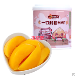 【好价】6.9元包邮！林家铺子 MVP冰糖黄桃 200g*4罐