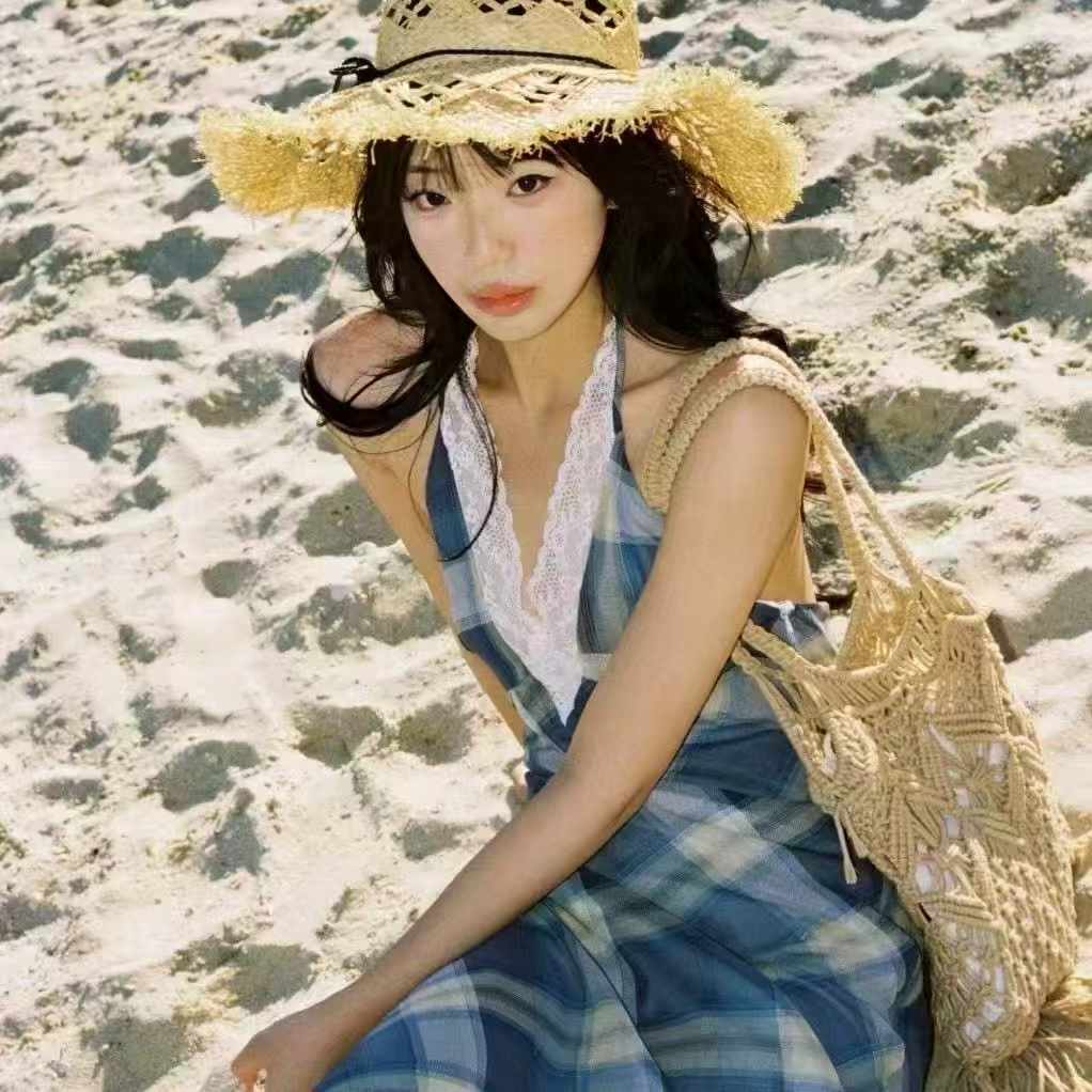 Lioness格子蕾丝长裙优惠活动