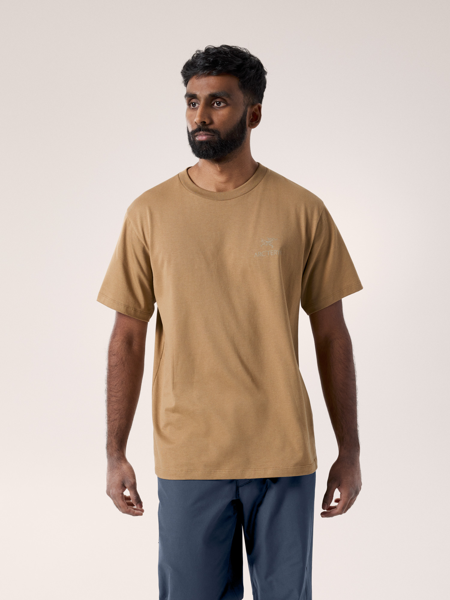 Arcteryx Kragg SL Cotton Bird Word Shirt SS Men's