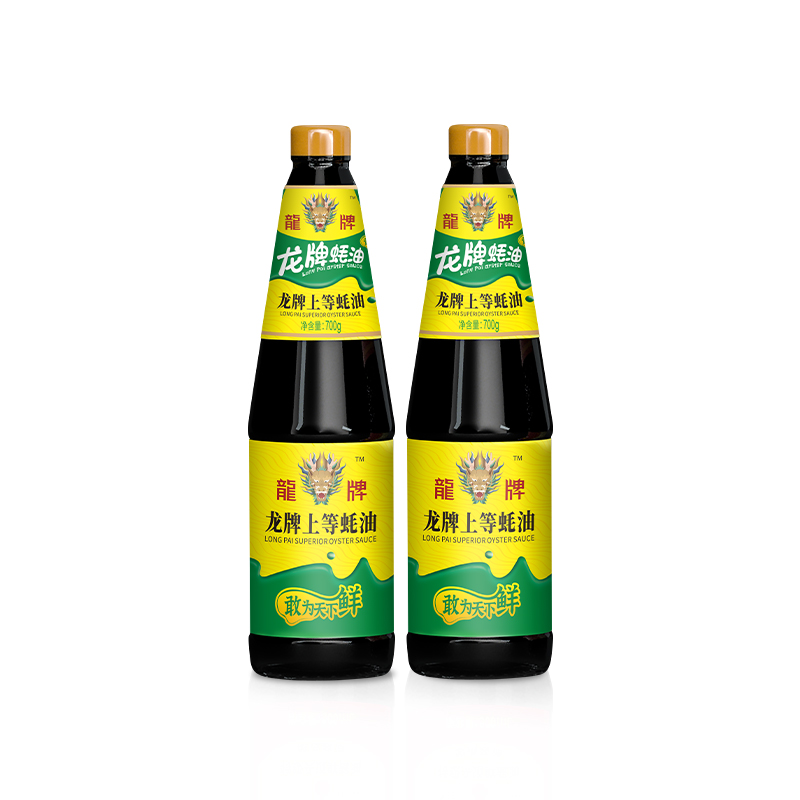 【龙旗舰店】龙牌上等蚝油700g*2瓶