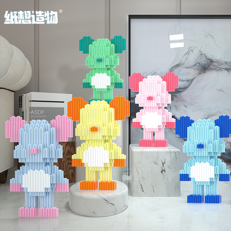 乐高新款暴力熊拼装积木