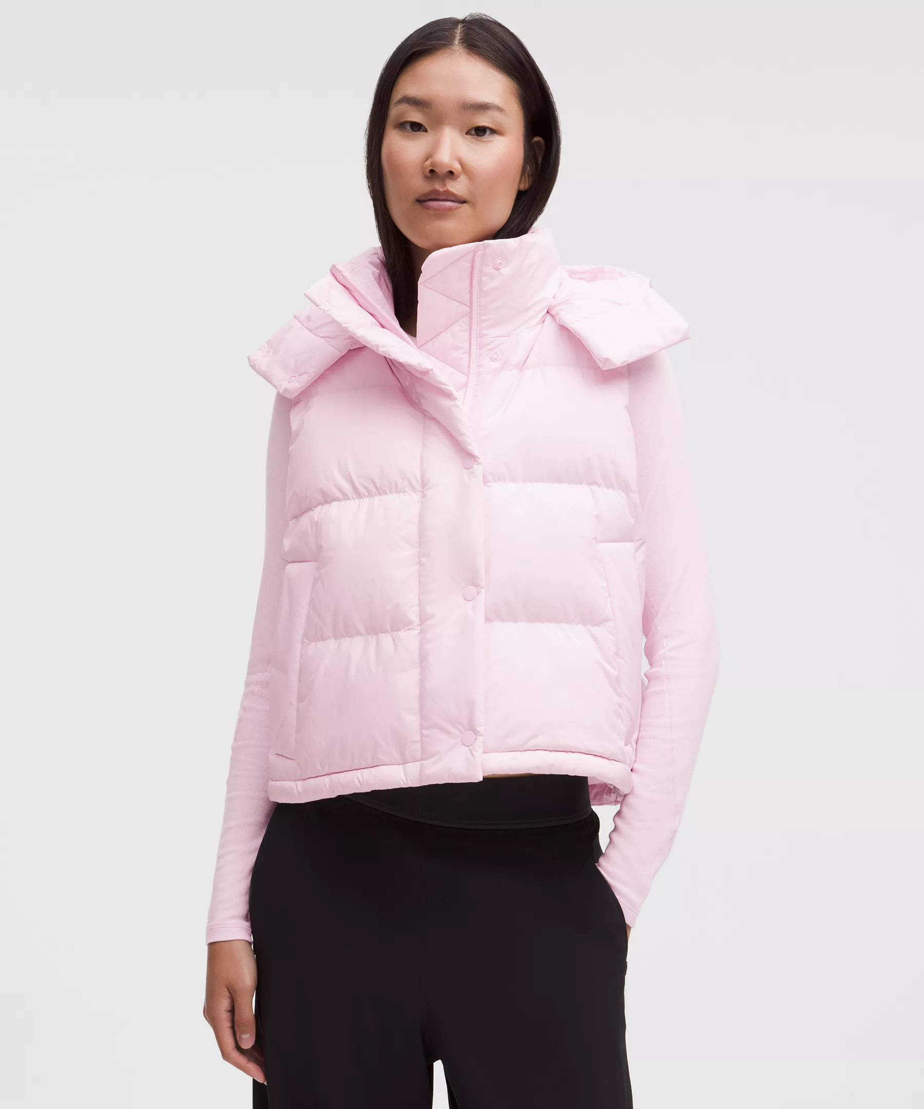 Lululemon Wunder Puff 600羽绒马甲 Blissful Pink 4