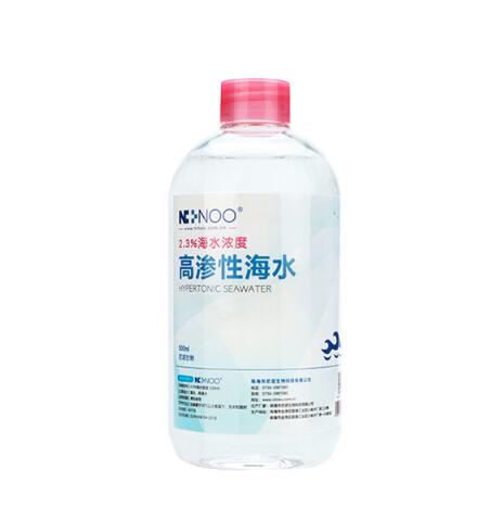 10.9元包邮！尼诺 高渗生理性盐水洗鼻500ml